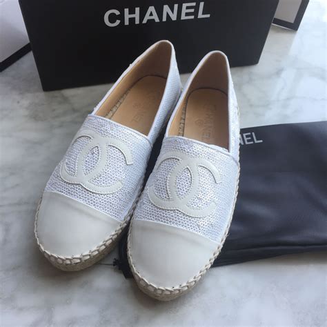 espadrillas chanel costo|Chanel espadrilles.